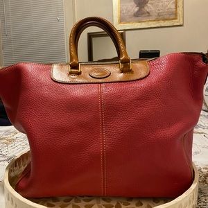 Dooney & Bourke Leather Travel Tote